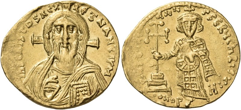 Justinian II, first reign, 685-695. Solidus (Gold, 20.5 mm, 4.13 g, 6 h), Consta...