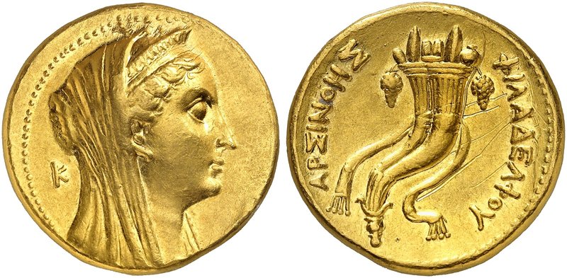 GRIECHISCHE MÜNZEN. PTOLEMÄERREICH. Ptolemaios II. Philadelphos, 285 - 246 v. Ch...