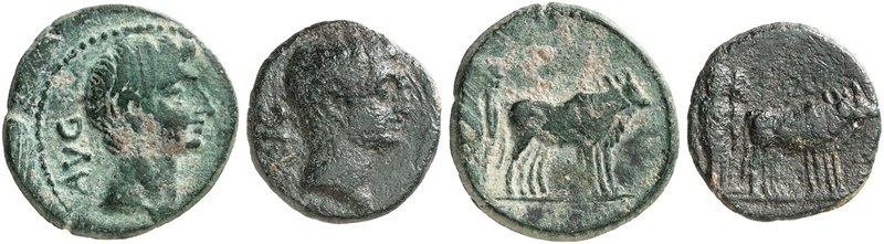 RÖMISCHE PROVINZIALMÜNZEN. MAKEDONIEN. - Philippi. Augustus, 27 v. Chr. - 14 n. ...