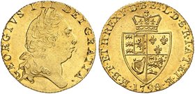 EUROPA. ENGLAND. George III., 1760-1820. Guinea 1798.
Friedb. 356, S. 3729, Schlumb. 42 Gold vz - prfr