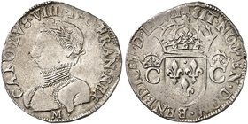 EUROPA. FRANKREICH. Charles IX., 1560-1574. Teston 1567, M - Toulouse.
Dupl. 1063 ss