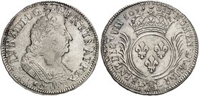EUROPA. FRANKREICH. Louis XIV., 1643-1715. Écu aux palmes 1693, N - Montpellier.
Dav. 3813, Dupl. 1520 A, Gad. 217 ss