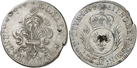 EUROPA. FRANKREICH. Louis XIV., 1643-1715. 34 Sols aux palmes 1694, BB - Strasbourg.
Dupl. 1600, Gad. 188 Sfr. am Rand, ss