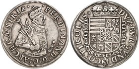 Erzherzog Ferdinand I., 1564-1595. Ein zweites Exemplar.
kl. Rdf., ss