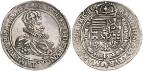 Matthias II., 1608-1619. Taler 1613, Wien.
Dav. 3041, Voglh. 118 / I ss