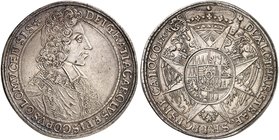 OLMÜTZ. Karl III., Herzog von Lothringen, 1695-1711. Taler 1704, Kremsier.
Dav. 1208, L.-M. 342 ss - vz