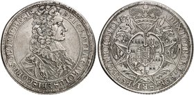 OLMÜTZ. Karl III., Herzog von Lothringen, 1695-1711. Taler 1707, Kremsier.
Dav. 1211, L.-M. 365 ss