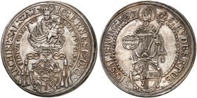 SALZBURG. - Erzbistum. Johann Ernst, Graf von Thun und Hohenstein, 1687-1709. Taler 1697.
Dav. 3510, Pr. 1803, Zöttl 2169 min. Kr., vz