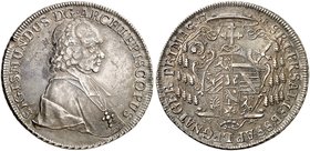 SALZBURG. - Erzbistum. Sigismund III., Graf von Schrattenbach, 1753-1771. Taler 1758.
Dav. 1247, Pr. 2285, Zöttl 2984 kl. Sfr., ss+
