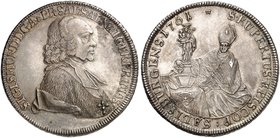 SALZBURG. - Erzbistum. Sigismund III., Graf von Schrattenbach, 1753-1771. Taler 1761.
Dav. 1254, Pr. 2289, Zöttl 2990 ss+