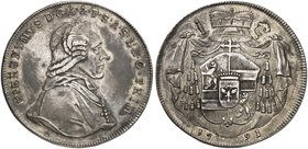 SALZBURG. - Erzbistum. Hieronymus, Graf von Colloredo, 1772-1803. Taler 1791.
Dav. 1265, Pr. 2445, Zöttl 3231 ss