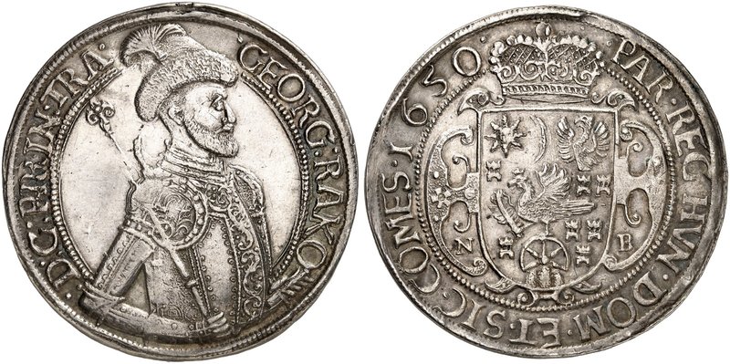 SIEBENBÜRGEN. - Fürstentum. Georg Rakoczi II., 1648-1660. Taler 1650, Nagybanya....