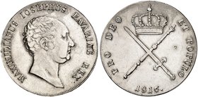 BAYERN. Maximilian IV. (I.) Joseph, 1799-1825. Kronentaler 1816.
Thun 44, AKS 44, J. 14 vz