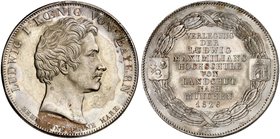 BAYERN. Ludwig I., 1825-1848. Ein zweites Exemplar.
f. St