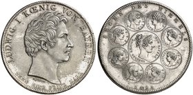 BAYERN. Ludwig I., 1825-1848. Ein viertes Exemplar.
vz