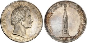 BAYERN. Ludwig I., 1825-1848. Geschichtstaler 1835, "DENKMAL BEI AIBLING".
Thun 67, AKS 134, J. 49 vz