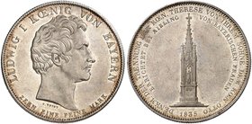 BAYERN. Ludwig I., 1825-1848. Ein zweites Exemplar.
vz+