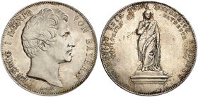 BAYERN. Ludwig I., 1825-1848. Geschichtsdoppeltaler 1841, "STANDBILD JEAN PAUL FRIEDRICH RICHTER'S".
Thun 79, AKS 102, J. 70 vz