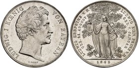 BAYERN. Ludwig I., 1825-1848. Ein zweites Exemplar.
vz / vz - St