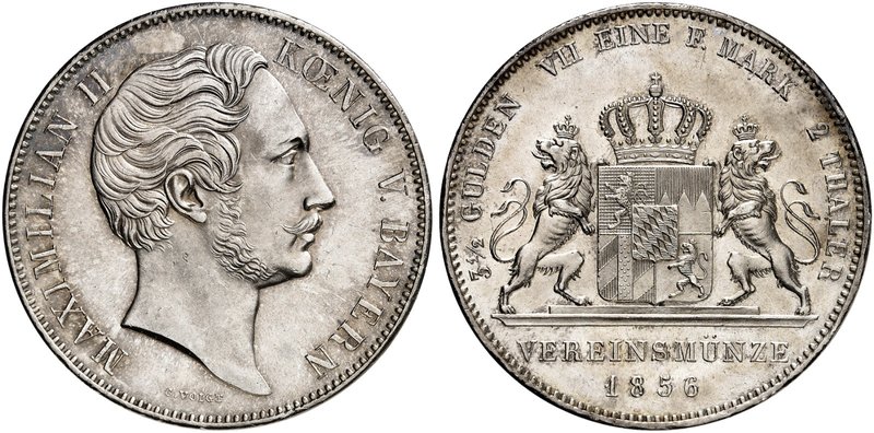 BAYERN. Maximilian II. Joseph, 1848-1864. Ein drittes Exemplar.
vz - St