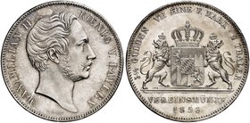 BAYERN. Maximilian II. Joseph, 1848-1864. Ein drittes Exemplar.
vz - St
