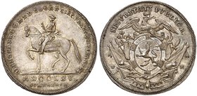 BRANDENBURG - ANSBACH. Christian Friedrich Karl Alexander, 1757-1791. Ein zweites, ähnliches Exemplar.
Slg. Wilm. 1126, Frank 64d schöne Patina, min....