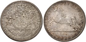 BRAUNSCHWEIG - CALENBERG - HANNOVER. Georg I., 1714-1727. Taler 1717, Clausthal.
Dav. 2070, Welter 2237 vz