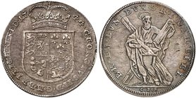 BRAUNSCHWEIG - CALENBERG - HANNOVER. Georg II., 1727-1760. Taler 1744, Clausthal, Ausbeute der Grube St. Andreas.
Dav. 2089, Welter 2558, Müs. 10.6.2...