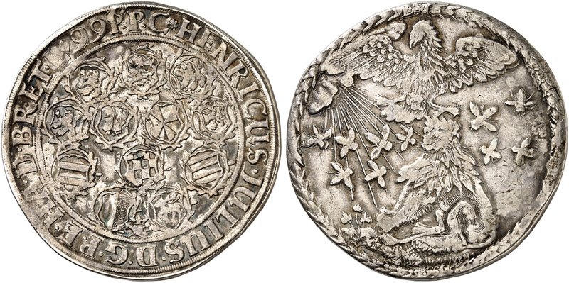 BRAUNSCHWEIG - WOLFENBÜTTEL. Heinrich Julius, 1589-1613. Taler 1599, Osterode, "...