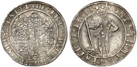 BRAUNSCHWEIG - WOLFENBÜTTEL. Heinrich Julius, 1589-1613. 1/4 Taler 1601, Goslar.
Welter 664 A schöne Patina, Kr., ss+