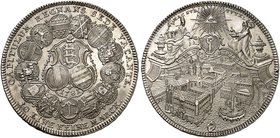 EICHSTÄTT. Sedisvakanz 1781. Konventionstaler 1781, Nürnberg.
Dav. 2210, Cahn 145, Zep. 79, Slg. Erl. 2071 vz