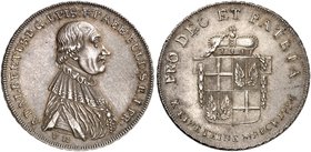 FULDA. Adalbert III. von Harstall, 1788-1802. Konventionstaler 1796, Kontribution.
Dav. 2264, Buch. 5 vz