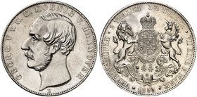 HANNOVER. Georg V., 1851-1866. Ein zweites Exemplar.
min. Rdf., f. vz