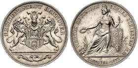 HANNOVER. - Stadt. Georg V., 1851-1866. Ein zweites Exemplar.
vz