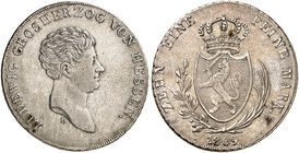 HESSEN - DARMSTADT. Ludwig X. (I.), 1790-1830. Konventionstaler 1809.
Thun 191, AKS 73, J. 12a ss