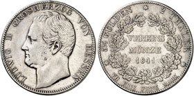 HESSEN - DARMSTADT. Ludwig II., 1830-1848. Ein zweites Exemplar.
ss