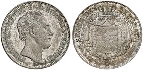 - ALBERTINISCHE LINIE. Friedrich August II., 1836-1854. Ausbeutetaler 1841 G.
Thun 326, AKS 100, J. 77 Prachtexemplar ! in dieser Erhaltung sehr selt...