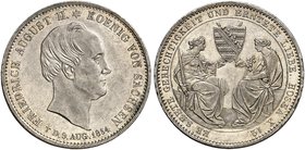 - ALBERTINISCHE LINIE. Friedrich August II., 1836-1854. Ein zweites Exemplar.
vz