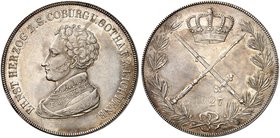 SACHSEN - COBURG - GOTHA. Ernst I., 1826-1844. Ein zweites Exemplar.
vz+