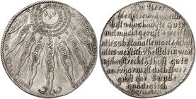 SACHSEN - NEU - GOTHA. Ernst, "der Fromme", 1640-1675. Taler 1671, Gotha o. Eisleben, "Katechismustaler".
Dav. 7447, Schnee 427, Steguweit 19, Slg. M...