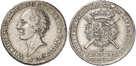 SCHAUMBURG - LIPPE. Wilhelm Friedrich Ernst, 1748-1777. Dicker Feinsilbertaler 1765, Bückeburg.
Dav. 2764, Weinm. 50, Slg. Weweler 937 ss+