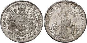SPEYER. Damian August Philipp Carl, Graf von Limburg-Gehmen-Styrum, 1770-1797. Konventionstaler 1770, Mannheim, auf den gleichen Anlaß wie vorher.
Da...