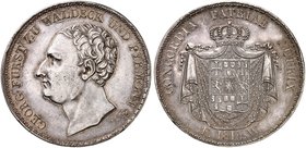 WALDECK - PYRMONT. Georg, 1805-1813. Kronentaler 1813.
Thun 405g, AKS 14, J. 14 f. vz
