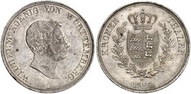 WÜRTTEMBERG. Wilhelm I., 1816-1864. Ein zweites Exemplar.
vz