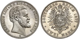 REUSS. Heinrich XXII., 1859-1902. J.116, EPA 2/43. Ein viertes Exemplar.
St