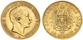 PREUSSEN. Wilhelm II., 1888-1918. J. 249, EPA 10/40. Ein zweites Exemplar.
ss / vz