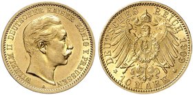 PREUSSEN. Wilhelm II., 1888-1918. J. 251, EPA 10/41. Ein zweites Exemplar.
vz - St