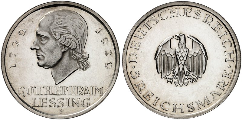 KURS - UND GEDENKMÜNZEN. J. 336, EPA 5/65. Ein drittes Exemplar.
winz. Haarlini...
