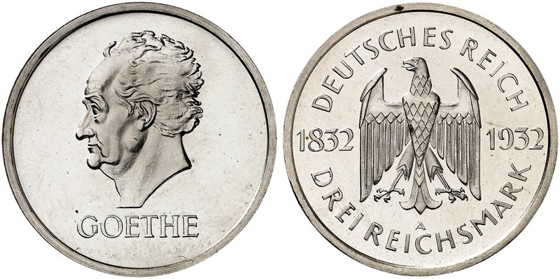 KURS - UND GEDENKMÜNZEN. J. 350, EPA 3/61. Ein zweites Exemplar.
PP