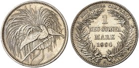 DEUTSCH - NEU - GUINEA. J. 705, EPA DNG 5. 1 Mark 1894 A.
kl. Kr., vz